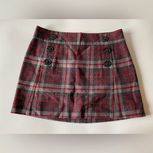 Gap Wool Mini Skirt Size 4
